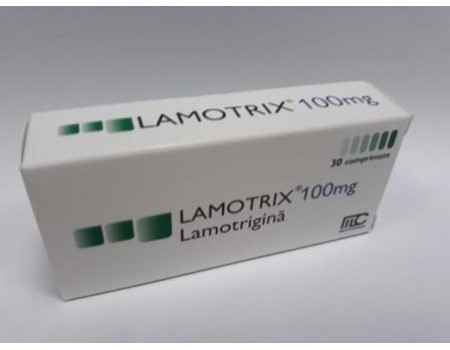 Lamotrix 100 mg. 30 tablets